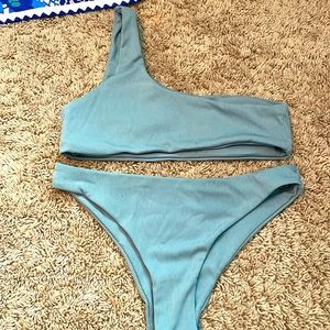 never worn bikini. super cute